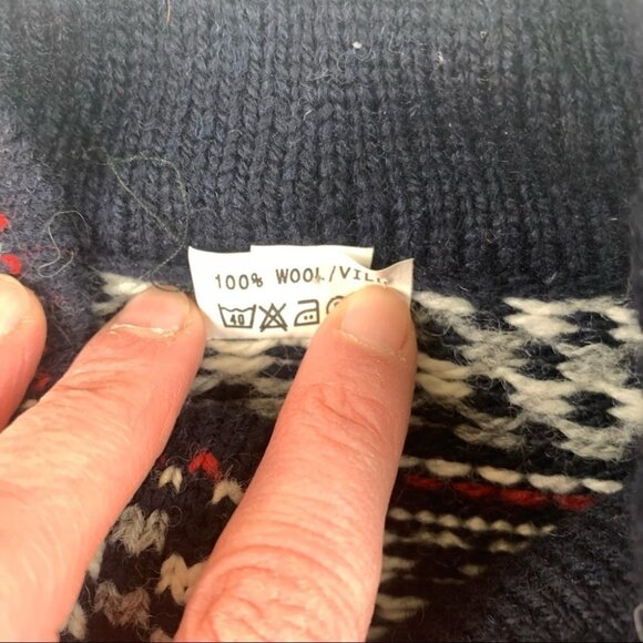 Birasi Kids 100% Wool Fair Isle Sweater - Picture 6 of 7